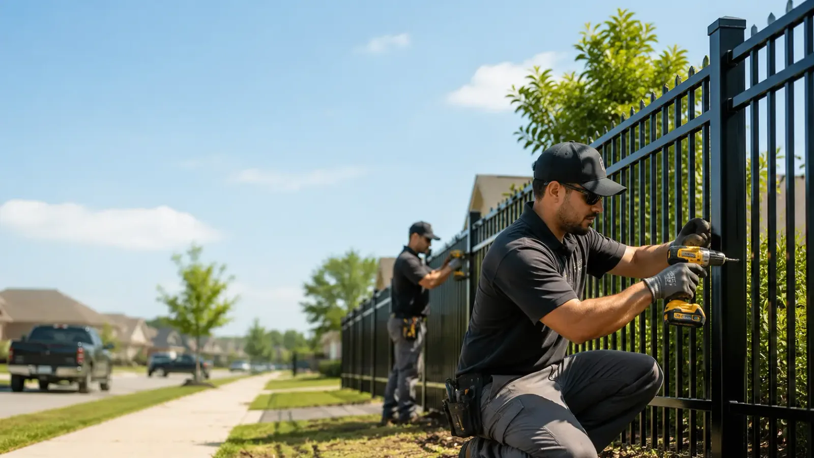 Metal Fence Installation in Palmdale, FL